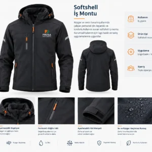 Softshell İş Montu